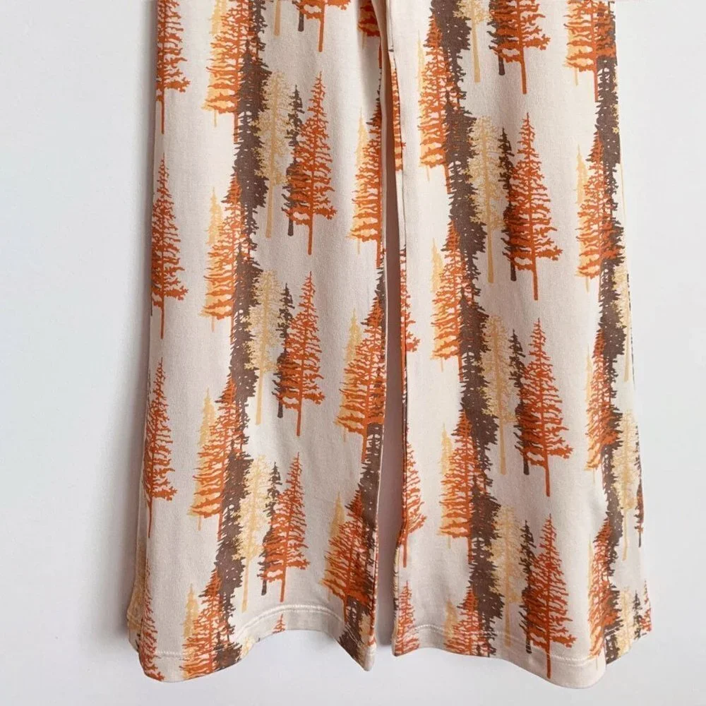 Kate Quinn Organics NEW Flared Leggings, Sunset Pine, 6 Years